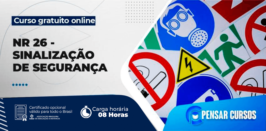 Minicurso NR 26 - Sinalização de Segurança