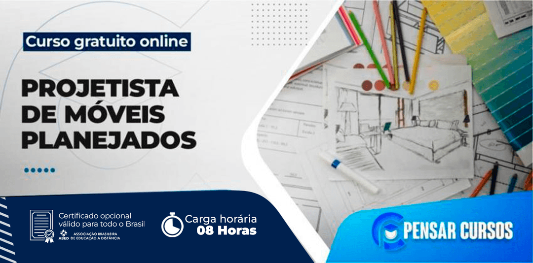 Minicurso Projetista de Móveis Planejados