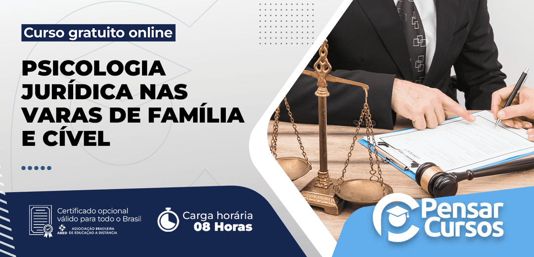 Minicurso Psicologia Jurídica nas Varas de Família e Cívil