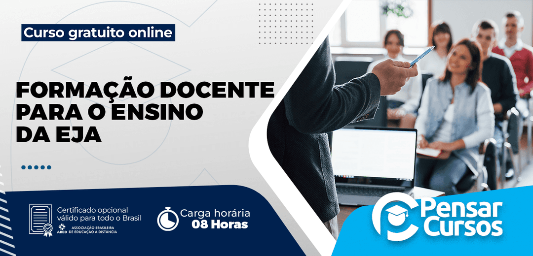 Minicurso Formação Docente para o Ensino da EJA