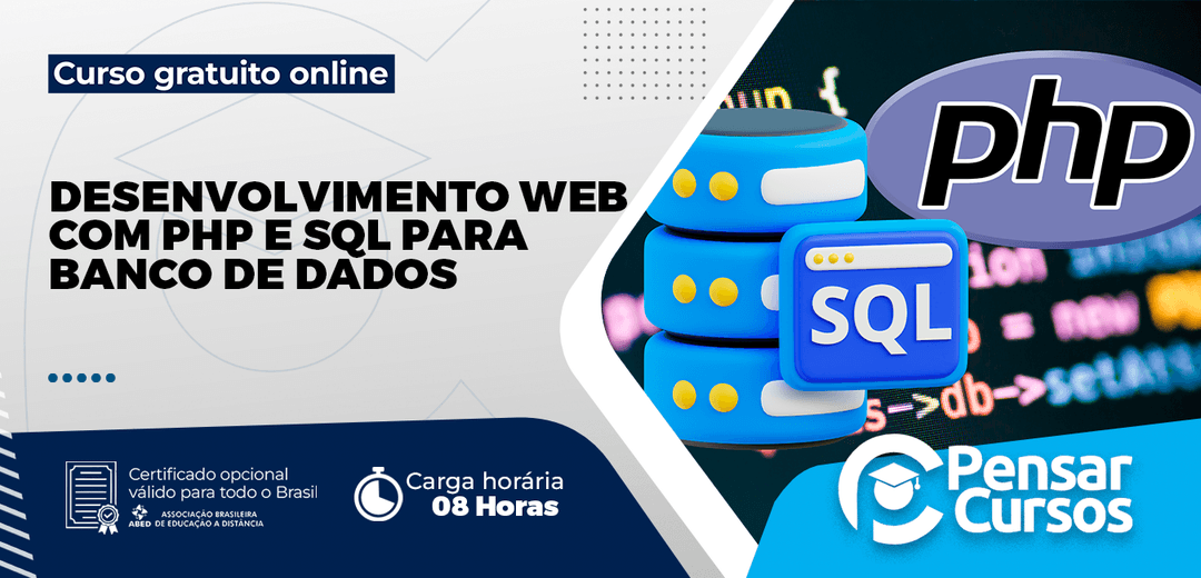 Minicurso Desenvolvimento Web com PHP e SQL para Banco de Dados