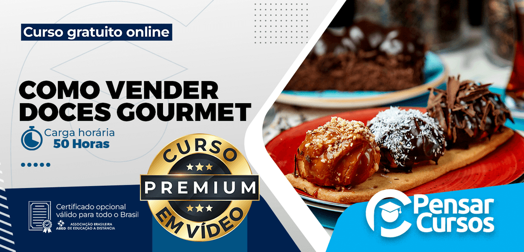 Como Vender Doces Gourmet