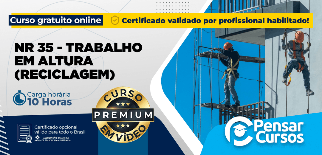 NR 35 - Trabalho em Altura (Reciclagem)
