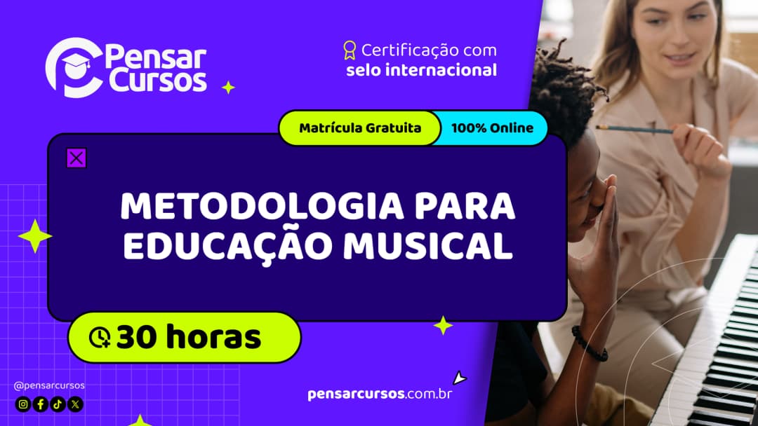 Curso de Metodologia para Educação Musical