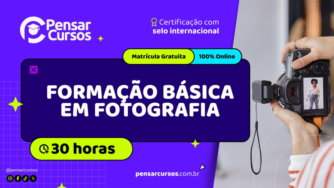 Curso de Formação Básica em Fotografia