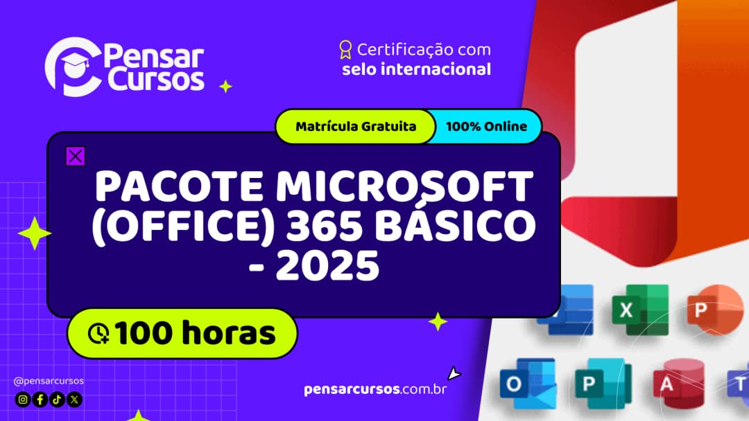 Pacote Microsoft (Office) 365 Básico - 2025
