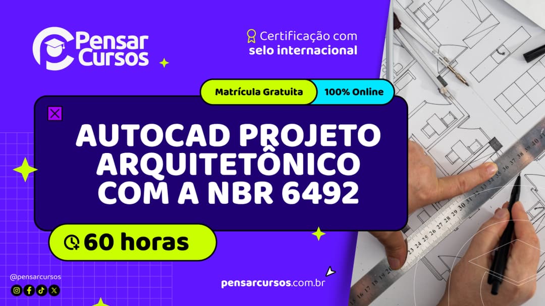 AutoCAD Projeto Arquitetônico com a NBR 6492