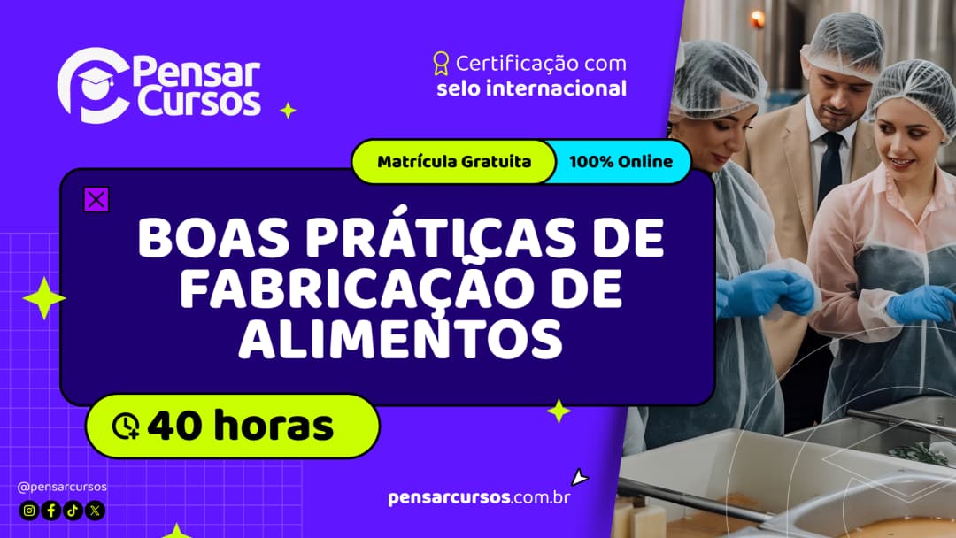 Boas Práticas de Fabricação de Alimentos