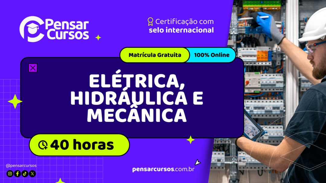 Elétrica, Hidráulica e Mecânica