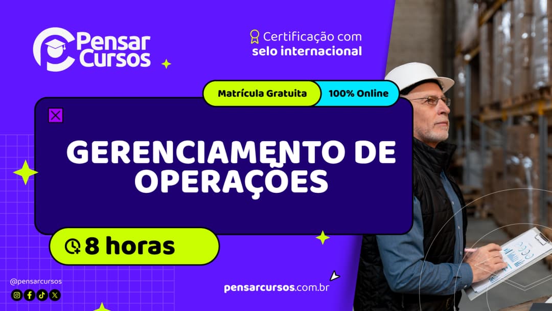 Minicurso Gerenciamento de Operações