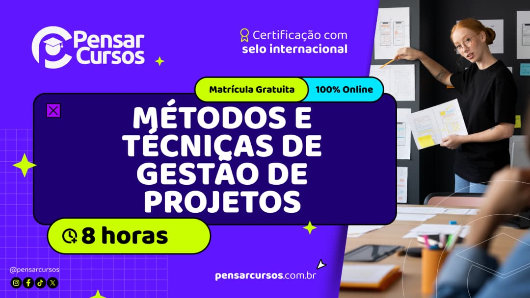 Minicurso Métodos e Técnicas de Gestão de Projetos