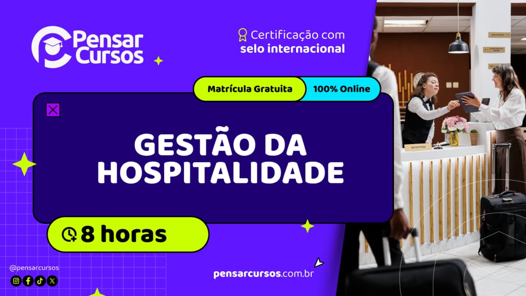 Minicurso Gestão da Hospitalidade