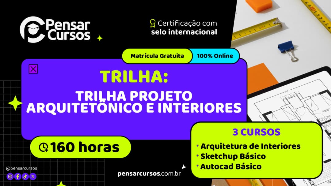 Trilha Projeto Arquitetônico e Interiores