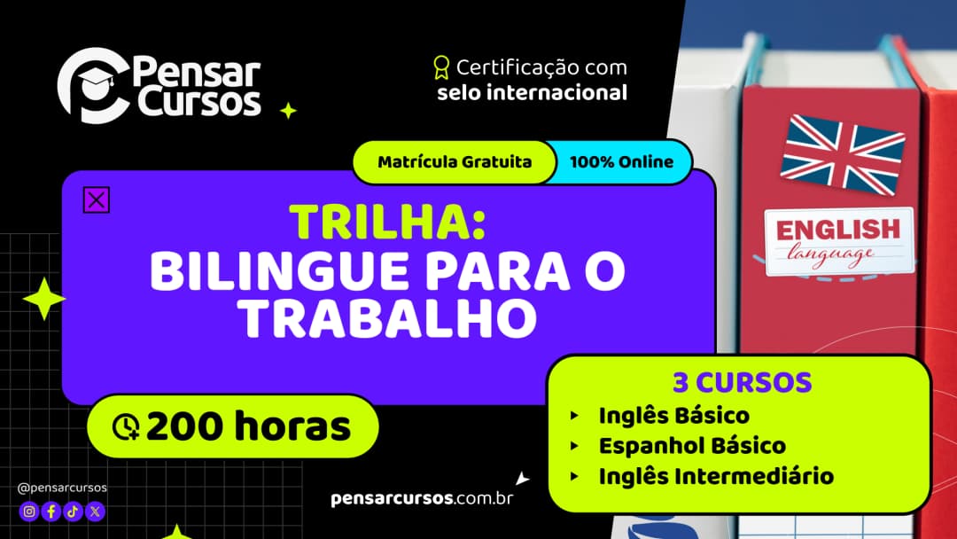 Trilha Bilingue para o trabalho