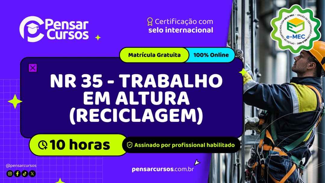NR 35 - Trabalho em Altura (Reciclagem)