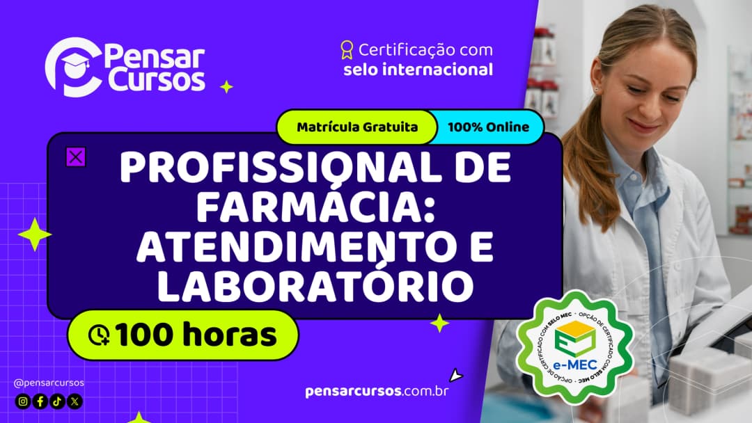 Profissional de Farmácia: Atendimento e Laboratório