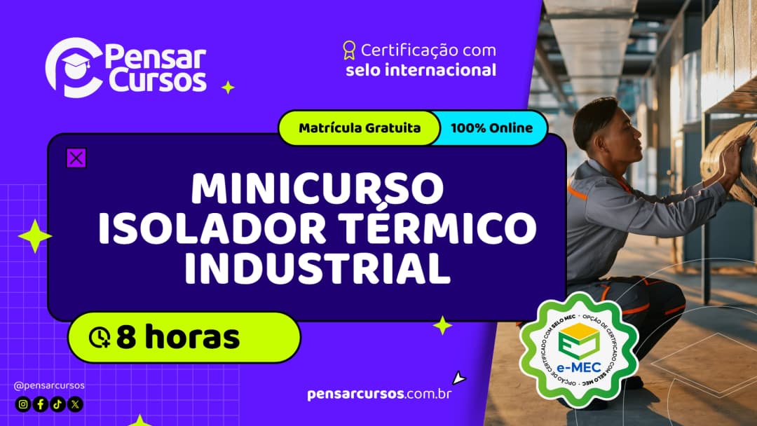 Minicurso Isolador Térmico Industrial