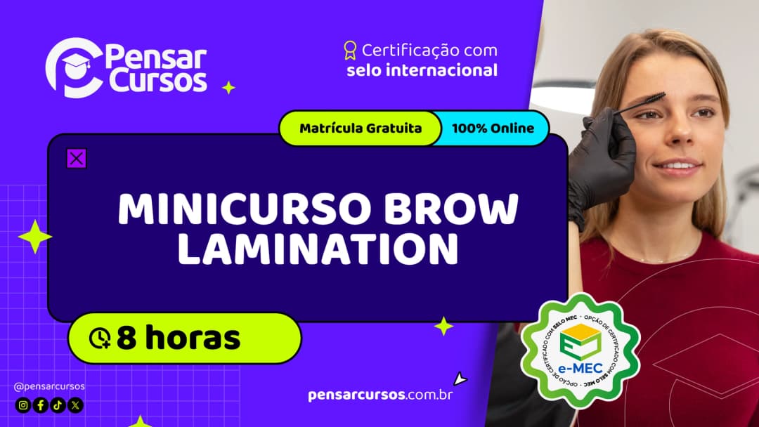 Minicurso Brow Lamination