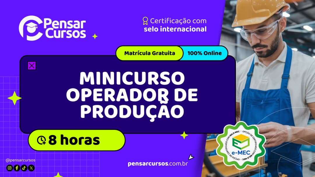 Minicurso Operador de Produção