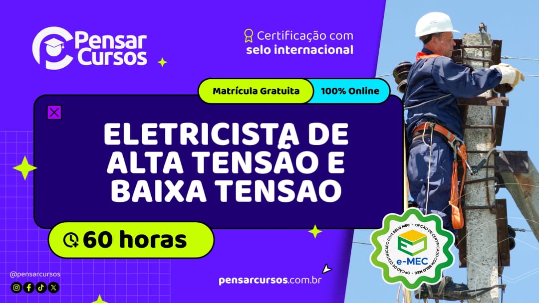 Eletricista de Alta Tensão e Baixa Tensão