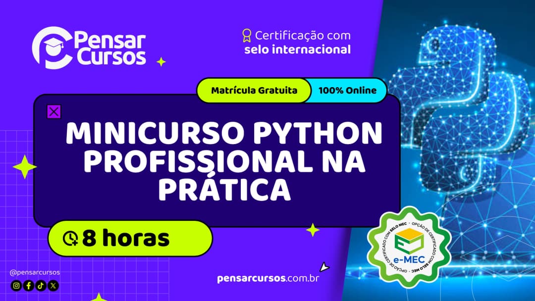 Minicurso Python Profissional na Prática