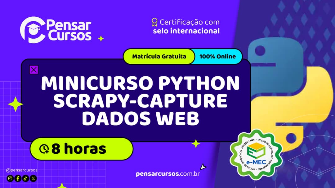 Minicurso Python Scrapy-Capture Dados Web