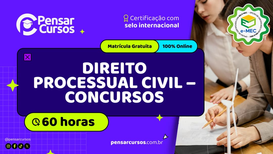 Direito Processual Civil – Concursos