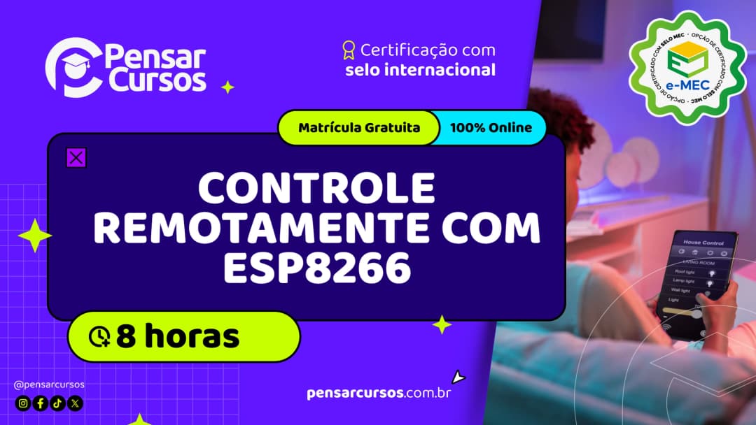 Minicurso Controle Remotamente com ESP8266