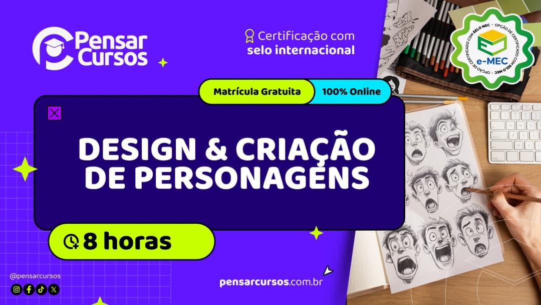 Minicurso Design & Criação de Personagens