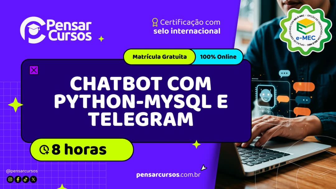 Minicurso ChatBot com Python-MySQL e Telegram