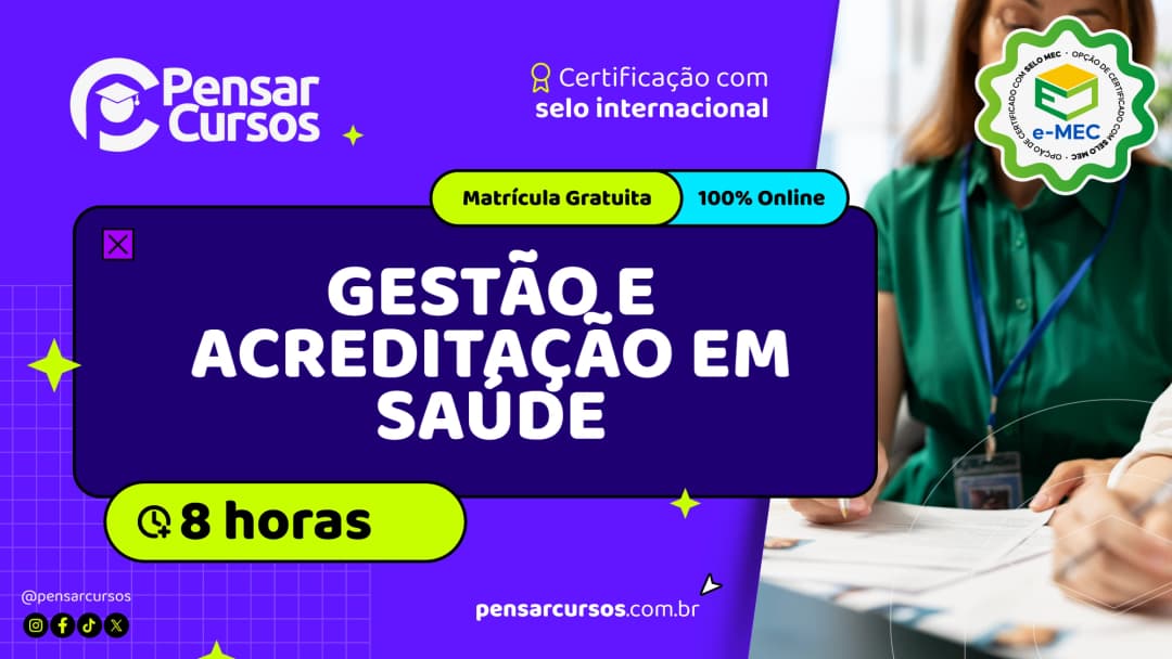 Minicurso de Gestão e Acreditação em Saúde
