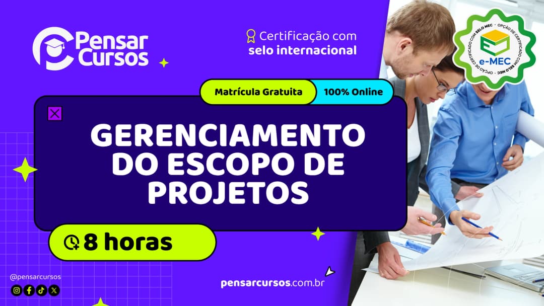 Minicurso Gerenciamento do Escopo de Projetos