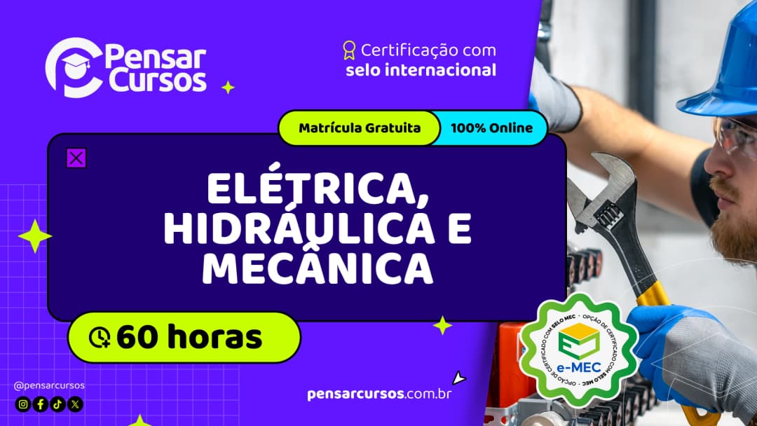 Elétrica, Hidráulica e Mecânica
