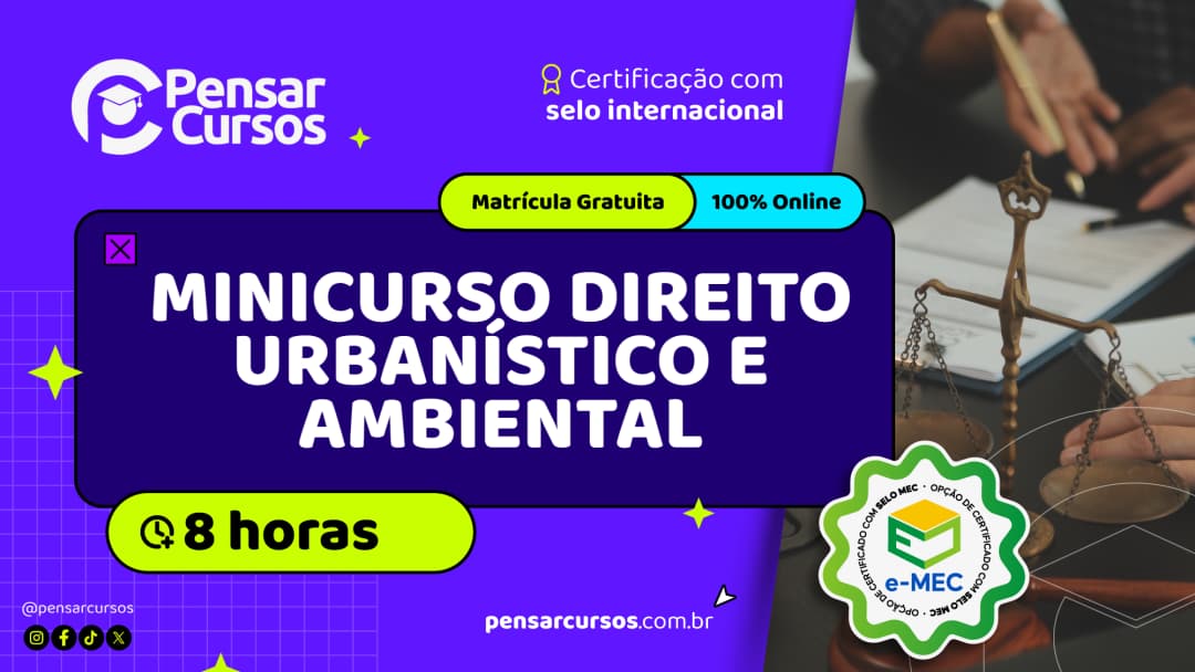 Minicurso Direito Urbanístico e Ambiental