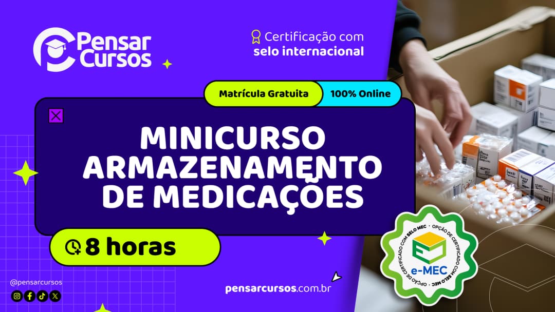 Minicurso Armazenamento de Medicações