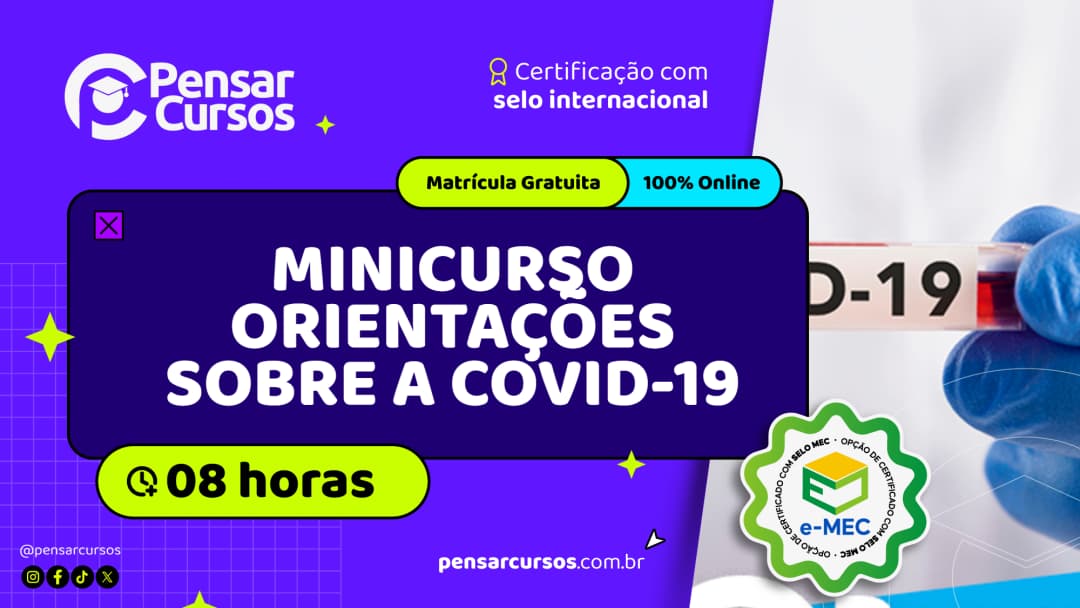 Minicurso Orientações sobre a COVID-19