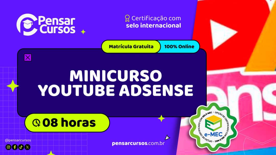 Minicurso Youtube Adsense