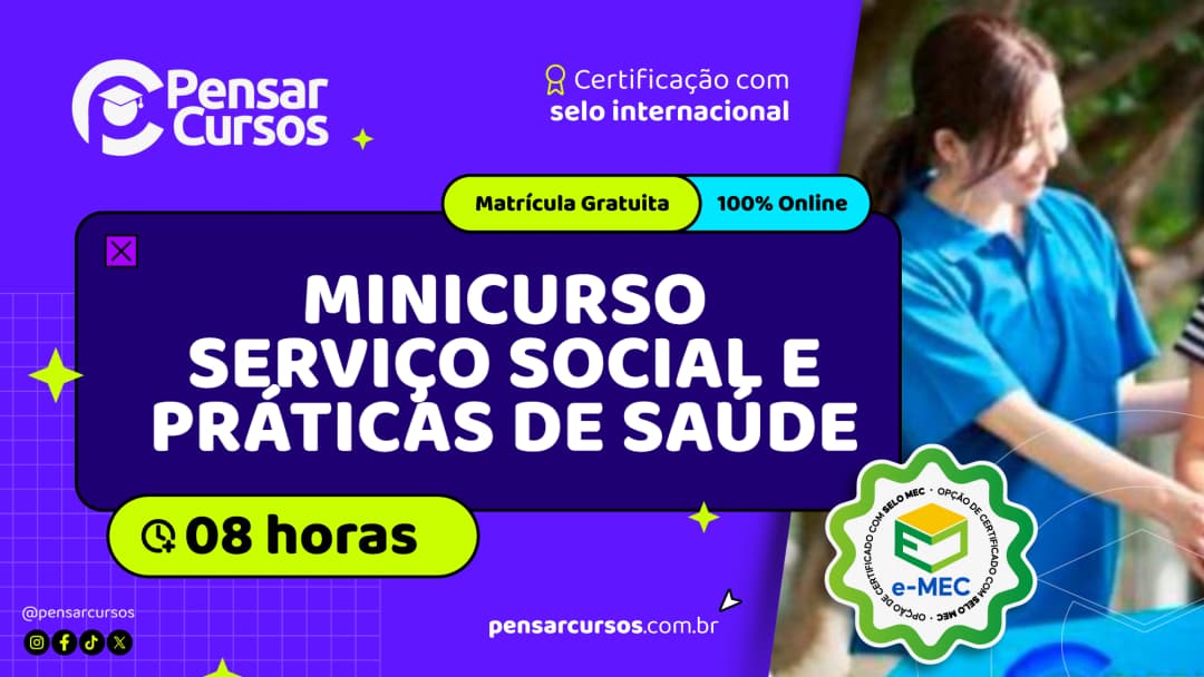 Minicurso Serviço Social e Práticas de Saúde