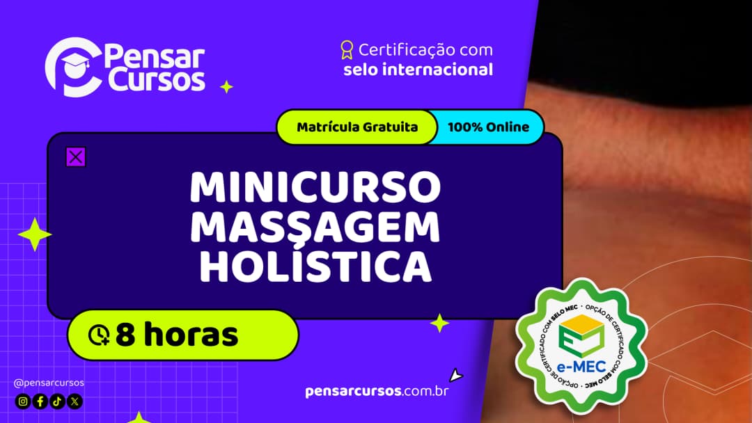 Minicurso Massagem Holística