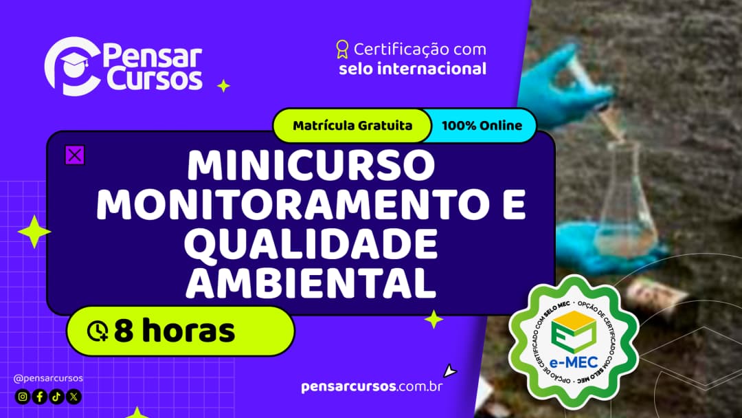 Minicurso Monitoramento e Qualidade Ambiental