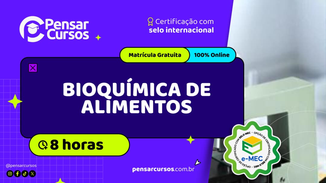 Minicurso Bioquímica de Alimentos