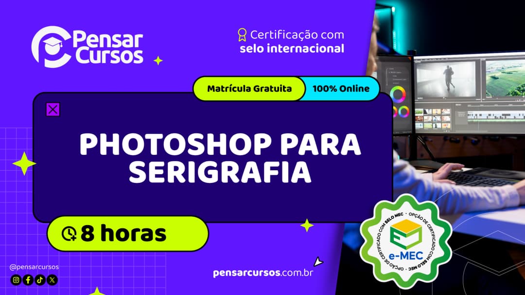 Minicurso de Photoshop para Serigrafia