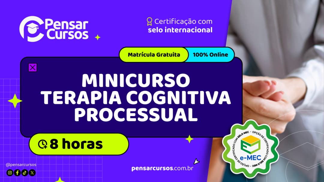 Minicurso Terapia Cognitiva Processual