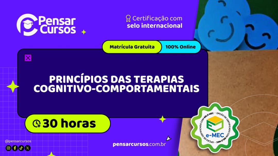 Princípios das Terapias Cognitivo-comportamentais