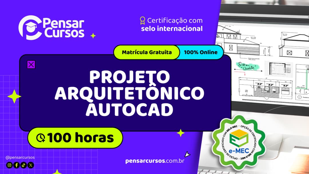 Projeto Arquitetônico AutoCAD