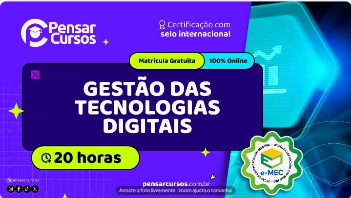 Gestão das Tecnologias Digitais
