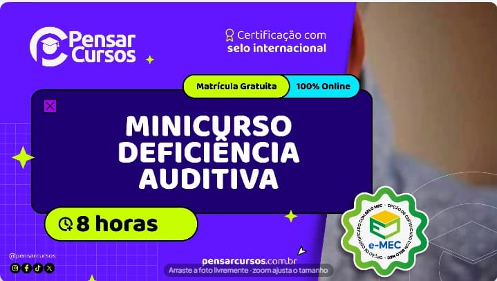 Minicurso Deficiência Auditiva