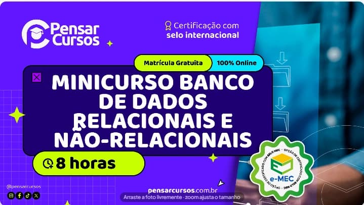 Minicurso Banco de Dados Relacionais e Não-relacionais
