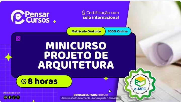 Minicurso Projeto de Arquitetura