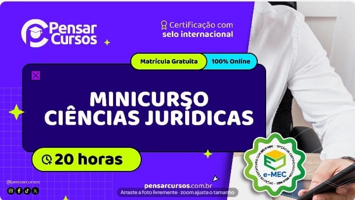 Minicurso Ciências Jurídicas